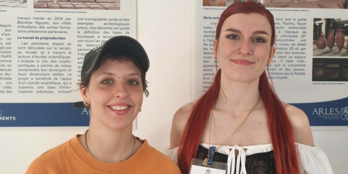 amelie and melina cryptoportiques mopa